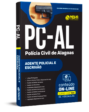 Apostila PC AL 2021 PDF Agente e Escrivão de Polícia