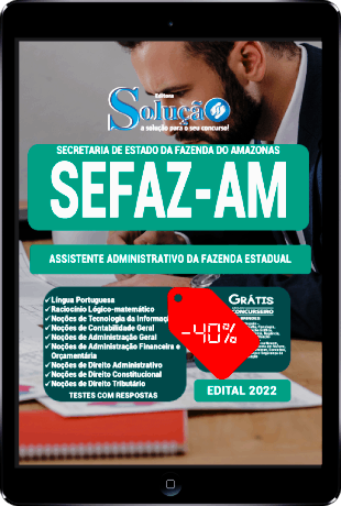 Apostila SEFAZ AM 2022 PDF Assistente Administrativo
