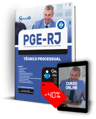 Apostila PGE RJ 2022 PDF Download Técnico Processual
