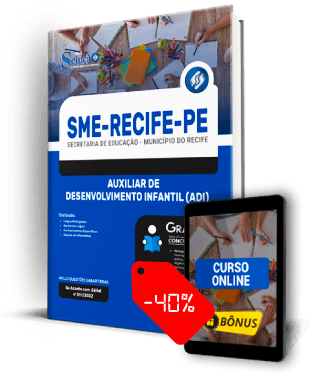 Apostila SME Recife PE 2022 PDF Download e Impressa Auxiliar de Desenvolvimento Infantil
