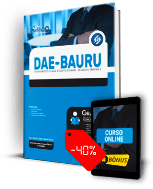 Apostila Concurso DAE Bauru SP 2022 PDF Download Impressa