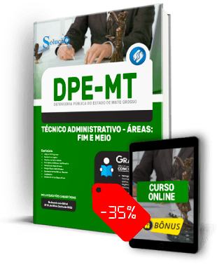 Apostila Concurso DPE MT 2022 PDF Download e Impressa Técnico Administrativo