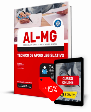 Apostila AL MG 2022 PDF e Impressa Concurso ALMG 2022 Técnico de Apoio Legislativo