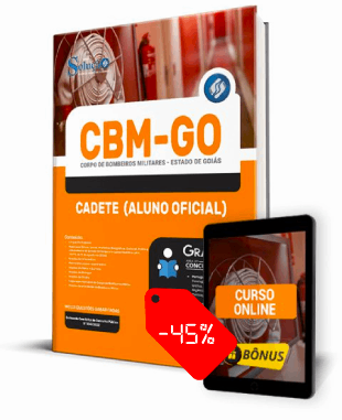 Apostila Concurso CBM GO 2022 PDF Download e Impressa Cadete