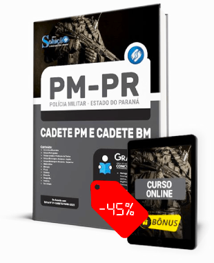 Apostila PM PR 2022 PDF e Impressa Concurso PM PR 2022