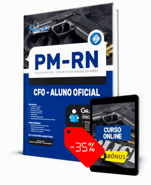 Apostila PM RN 2022 PDF e Impressa Concurso PM RN Oficial