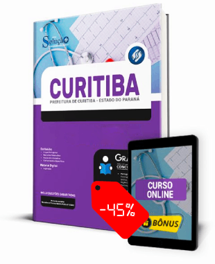 Apostila Prefeitura de Curitiba PR 2022 PDF e Impressa