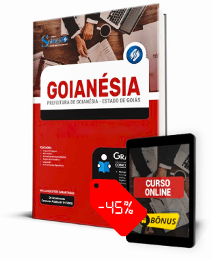 Apostila Prefeitura de Goianésia GO 2022 PDF e Impressa
