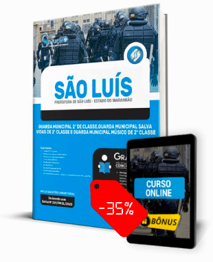 Apostila Prefeitura de São Luís MA 2022 PDF e Impressa