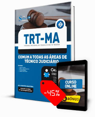 Apostila Concurso TRT Maranhão 2022 PDF e Impressa Técnico Judiciário