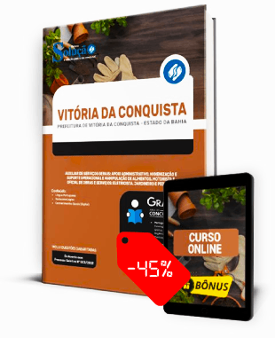 Apostila Prefeitura de Vitória da Conquista BA 2022 PDF e Impressa
