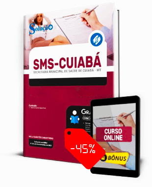 Apostila Concurso SMS Cuiabá MT 2022 PDF e Impressa