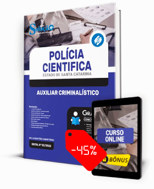 Apostila Polícia Cientifica SC 2022 PDF Download Impressa