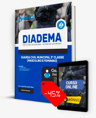 Apostila Prefeitura de Diadema SP 2022 PDF e Impressa