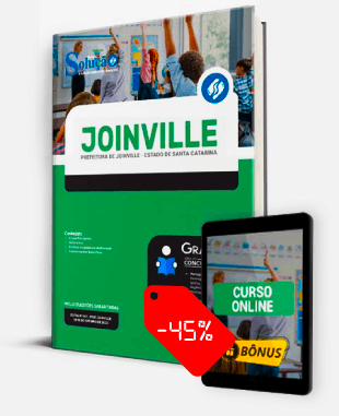 Apostila Prefeitura de Joinville SC 2022 PDF e Impressa