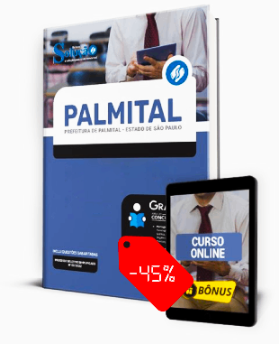 Apostila Prefeitura de Palmital SP 2022 PDF e Impressa