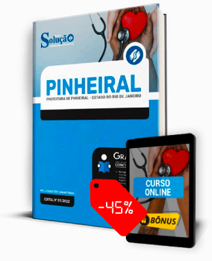 Apostila Prefeitura de Pinheiral RJ 2022 PDF e Impressa