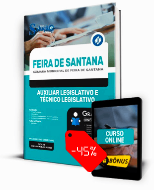 Apostila Câmara de Feira de Santana BA 2023 PDF Impressa