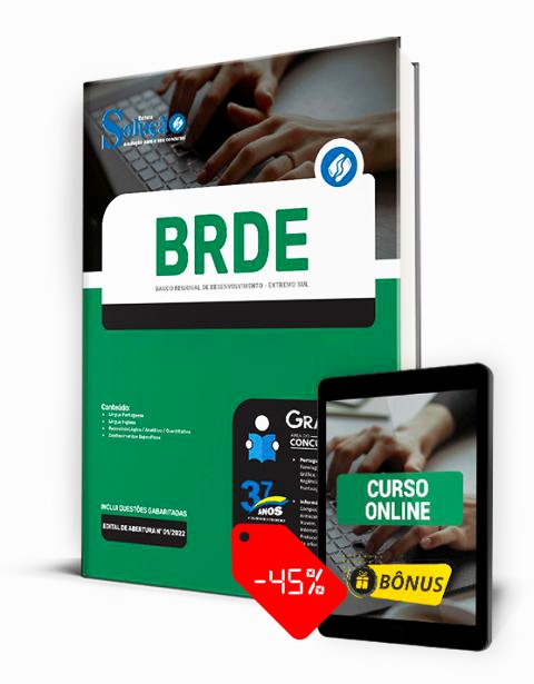Apostila Concurso BRDE 2023 PDF Grátis Curso Online