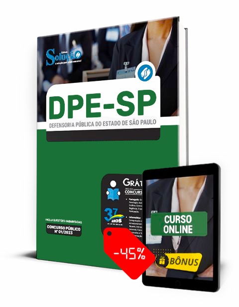 Apostila Concurso DPE SP 2023 PDF Download e Impressa Agente