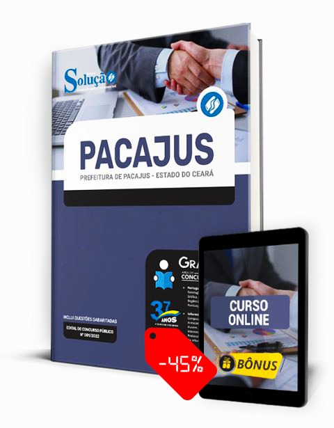 Apostila Concurso Prefeitura de Pacajus 2023 PDF e Impressa