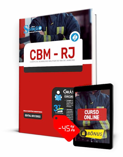 Apostila Concurso CBMERJ 2023 PDF Grátis Curso Online