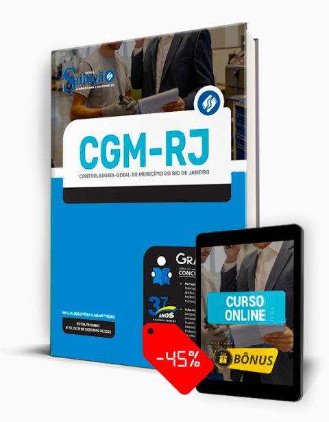 Apostila Concurso CGM RJ 2023 PDF Grátis Curso Online