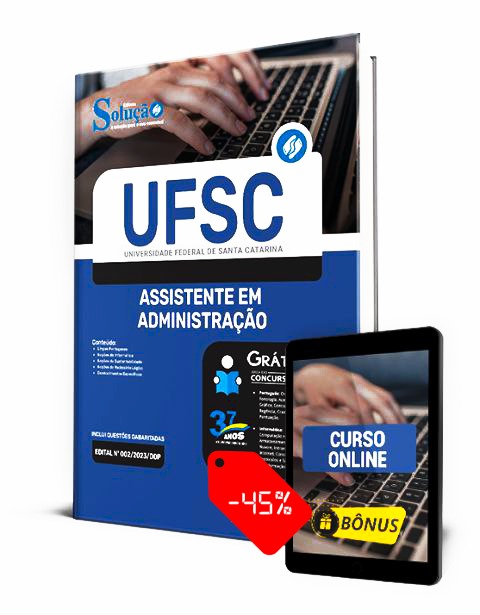Apostila Concurso UFSC 2023 PDF Grátis Curso Online