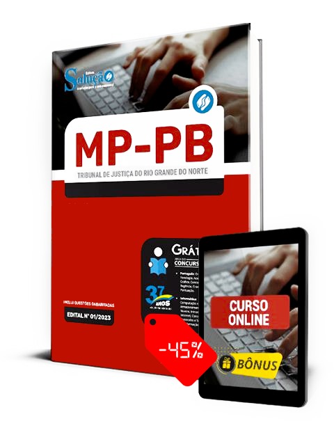 Apostila Concurso MP PB 2023 PDF Grátis Curso Online