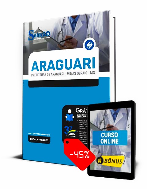 Apostila Concurso Prefeitura de Araguari 2023 PDF Grátis