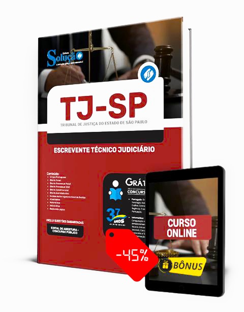 Apostila Concurso TJ SP 2023 PDF Grátis Curso Online