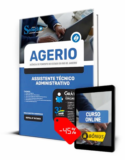 Apostila Concurso AgeRio 2023 PDF Grátis Curso Online