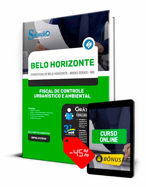 Apostila Concurso Belo Horizonte 2023 PDF Download Grátis