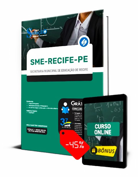 Apostila Concurso SME Recife PE 2023 PDF Download Grátis