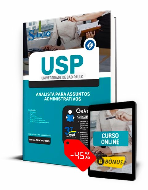 Apostila Concurso USP 2023 PDF Download Grátis Analista