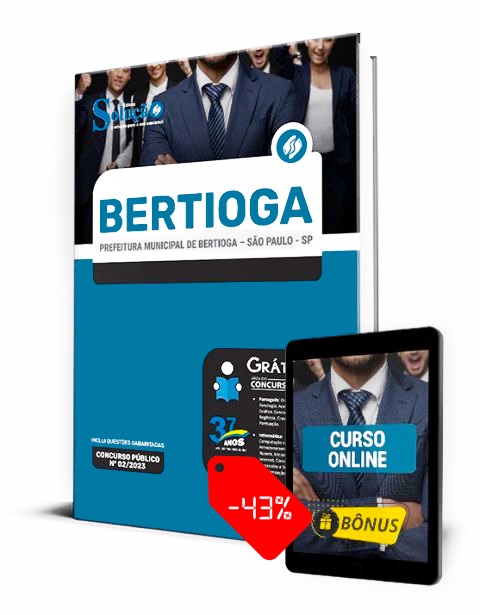 Apostila Concurso Bertioga SP 2023 PDF Download Grátis