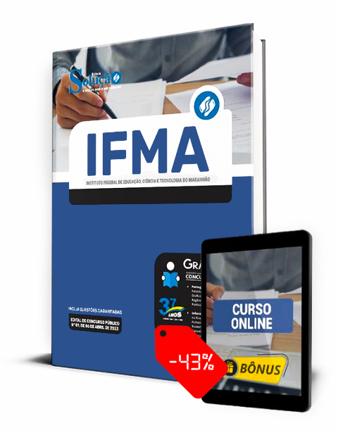 Apostila Concurso IFMA 2023 PDF Grátis Curso Online