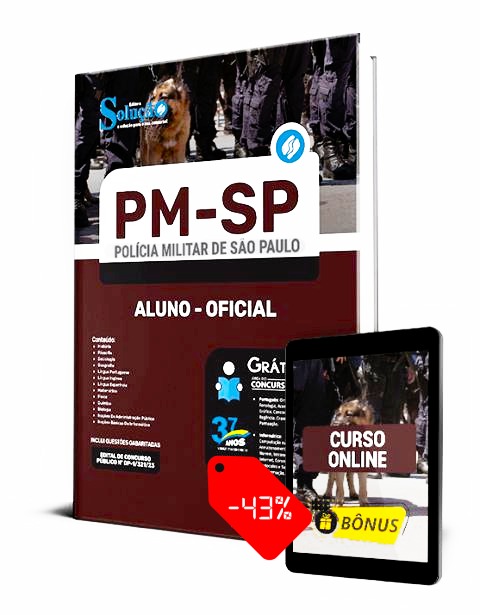 Apostila PM SP 2023 PDF Grátis Aluno Oficial PM SP