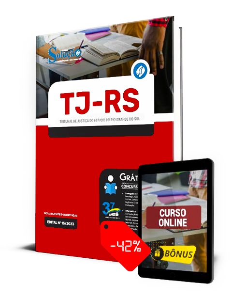 Apostila TJ RS 2023 PDF Grátis Técnico e Analista TJ RS