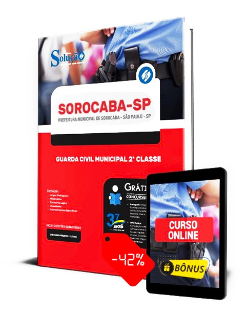 Apostila Concurso GCM Sorocaba 2023 PDF Guarda Municipal