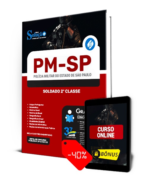 Apostila PM SP 2023 PDF Grátis Concurso Soldado PM SP 2023