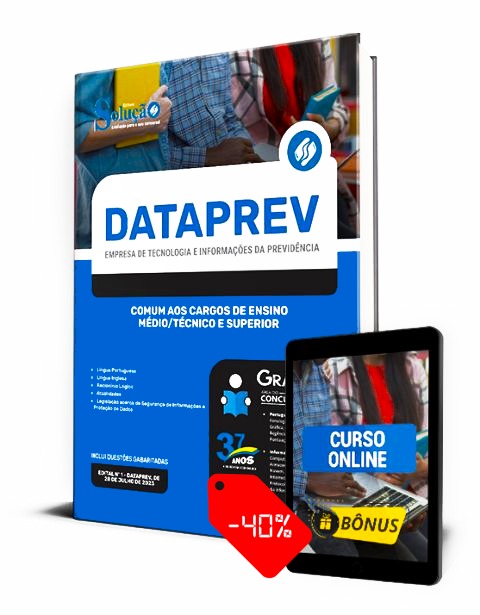 Apostila Concurso Dataprev 2023 PDF Download e Impressa