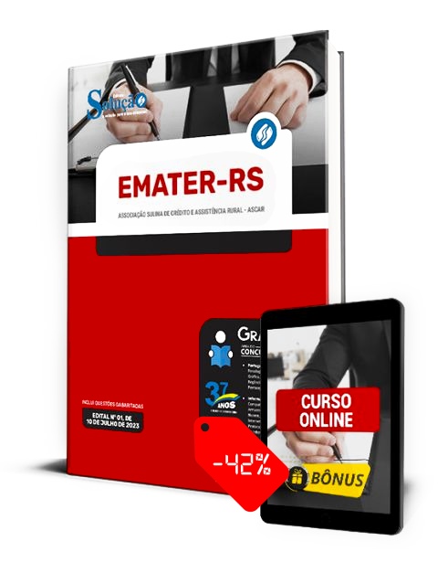 Apostila Concurso EMATER RS 2023 PDF Grátis Curso Online