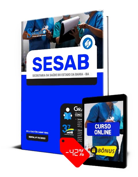 Apostila Concurso SESAB BAHIA 2023 PDF Download Grátis
