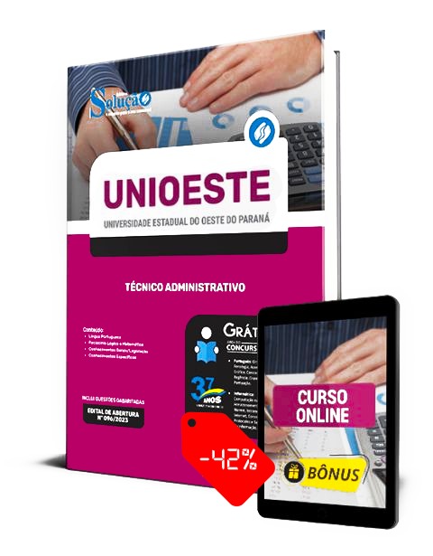 Apostila Concurso UNIOESTE PR 2023 PDF Download Grátis