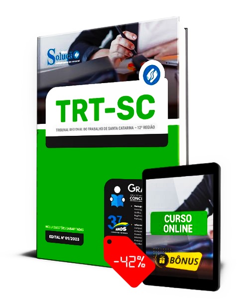 Apostila TRT12 2023 PDF Download Grátis Curso Online