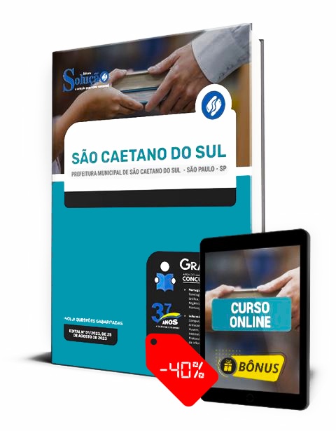 Apostila Concurso São Caetano do Sul 2023 PDF e Impressa