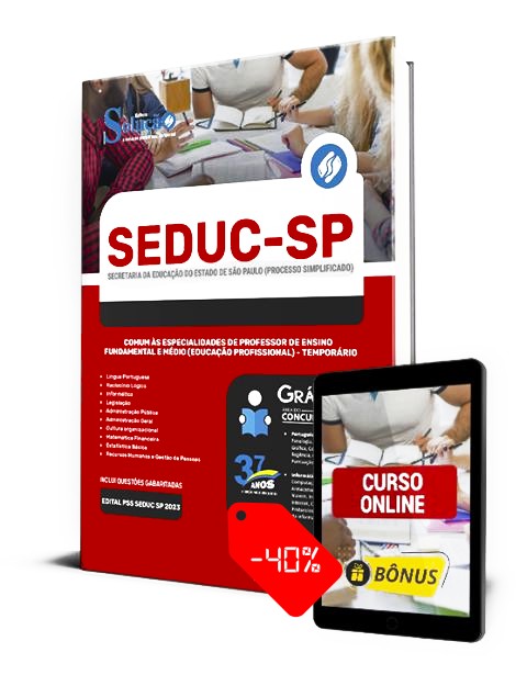 Apostila Concurso SEDUC SP 2023 PDF Download Professor