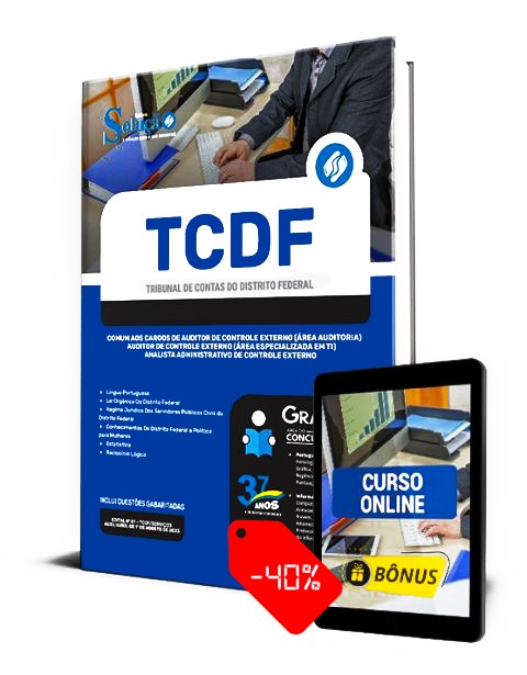 Apostila Concurso TCDF 2023 PDF Grátis Curso Online