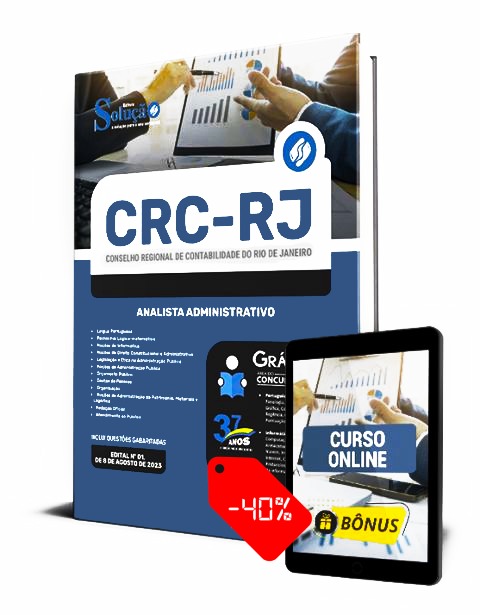 Apostila CRC RJ 2023 PDF Download Grátis Curso Online